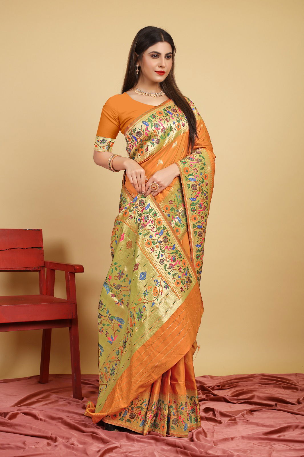 Munnar paithani Soft Silk Designer Sarees Catalog